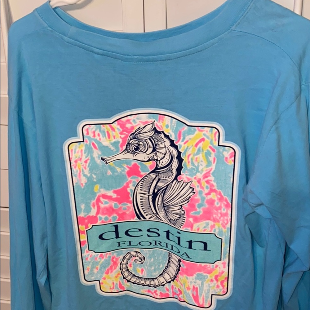 New! Destin Florida Longsleeve Tshirt